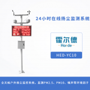 24小時(shí)在線揚(yáng)塵監(jiān)測(cè)系統(tǒng)，可監(jiān)測(cè)PM2.5含量